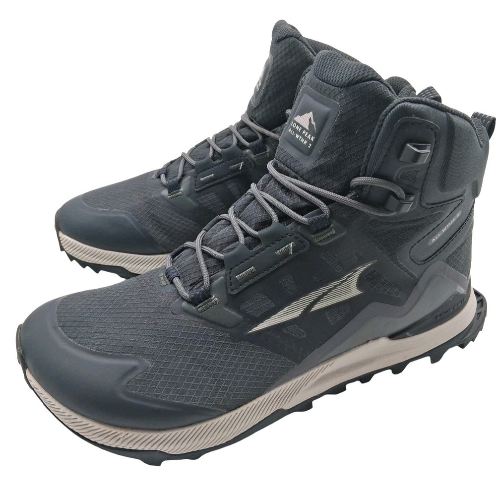 Altra Lone Peak All-WTHR 2 Shoes Mens Size 9 Waterproof Trail Hiking AL0A7R6U000